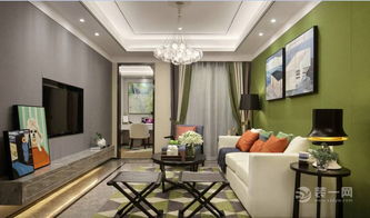 親親尚城136平現(xiàn)代兩居案例 呼和浩特實創(chuàng)裝飾設(shè)計